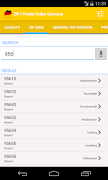ZIP / Postal Codes Germany screenshot 6