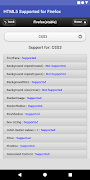 برنامه‌نما HTML5 Supported for Firefox -C عکس از صفحه