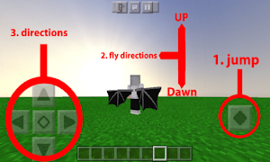 Mod Dragon Wing Addon for MCPE syot layar 2