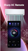 Remote for Sharp AC penulis hantaran