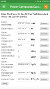 Power Conversion Calculator screenshot 2