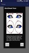 3 Schermata Work / Break Timer