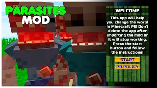 Parasites Mod for Minecraft PE Screenshot 2