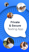 Text Vault - Texting App Poster