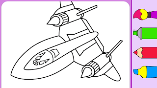Aircraft Coloring Game تصوير الشاشة 5