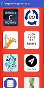 C Programming - Quiz App تصوير الشاشة 1