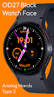 OD27 Black Watch Face screenshot 1