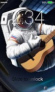 Astronaut Lock Screen ภาพหน้าจอ 1