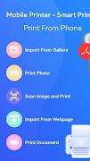 Mobile Printer - Smart Printer 포스터