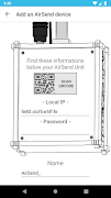 برنامه‌نما AirSend عکس از صفحه
