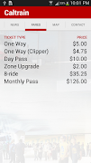 Caltrain screenshot 2