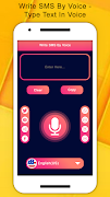 Write SMS by Voice - Type Text poster