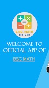 BSC MATH पोस्टर