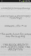 Handwritten Font Message Maker اسکرین شاٹ 6