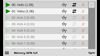 Caustic Editor for VolcaSample Poster