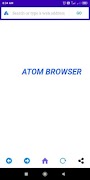 Atom Browser स्क्रीनशॉट 1