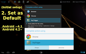 برنامه‌نما KeyTrigger(Ads) عکس از صفحه