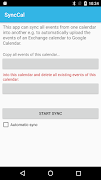 SyncCal - Exchange to Google 海報