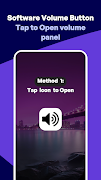 Software Volume Button Cartaz