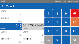 برنامه‌نما Units Plus Converter عکس از صفحه