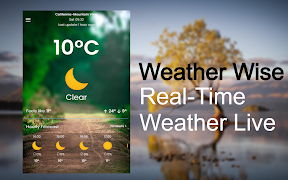 Poster Weather Wise - Clock Widget