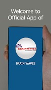 BRAIN WAVES الملصق