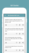 Girl Quote capture d'écran 1