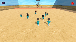 Squid Game Simulator 3D ภาพหน้าจอ 1