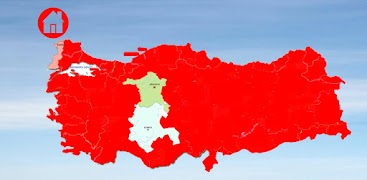 World Map Game Türkiye ảnh chụp màn hình 5