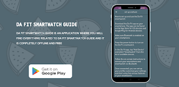 da fit smartwatch guide 스크린샷 1