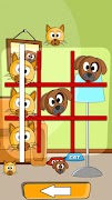 Cat Dog Toe  🐱🐶 - tic tac toe ⭕️❌ Plakat