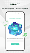برنامه‌نما Password Manager Authenticator عکس از صفحه
