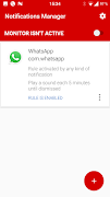 Notifications Manager captura de pantalla 5