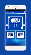 QR Code Scanner - SIMPLE الملصق