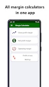 Calculateur de marge  - N1 Affiche