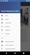برنامه‌نما Bicycle Maintenance Guide عکس از صفحه