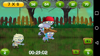 Zombie Math Race screenshot 5