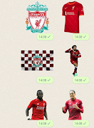 Liverpool Stickers स्क्रीनशॉट 2