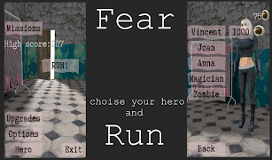 Fear run 3D the horror runner screenshot 2
