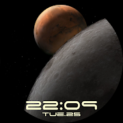 Mooon Digital Watch Face تصوير الشاشة 7