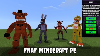 Fnaf Mod for Minecraft PE-poster