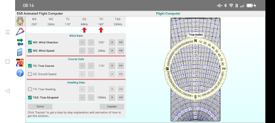 E6B Animated Flight Computer screenshot 1