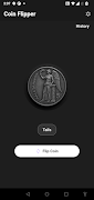 1 Schermata Coin Flipper - Heads or Tails