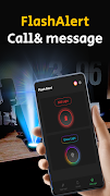 Flashlight - LED Flash Alert captura de pantalla 4