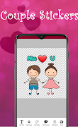 پوستر Valentine Sticker Maker for WA