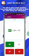 Math Game :  learn and workout 海报