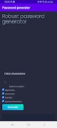 Password generator پوسٹر