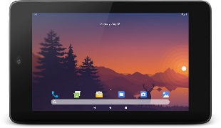 Material Pixel Launcher Lock screenshot 7