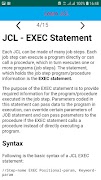 JCL Tutorial स्क्रीनशॉट 1