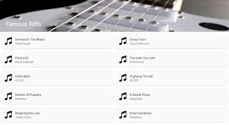 FamousRiffs ภาพหน้าจอ 5